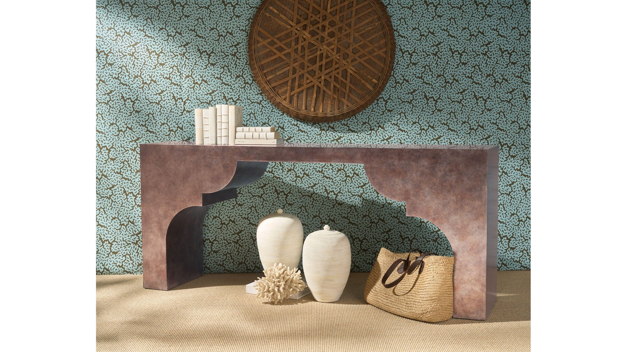 Melange - Taj Console - Bronze
