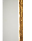 71" Hammered Edge Mirror - Gold