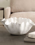 Ruffle Bloom - Bloom Bowl - White