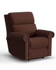 Bernard - Power Recliner With Power Headrest & Lumbar With Nailhed Trim