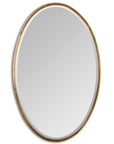 Herleva - Oval Mirror - Gold