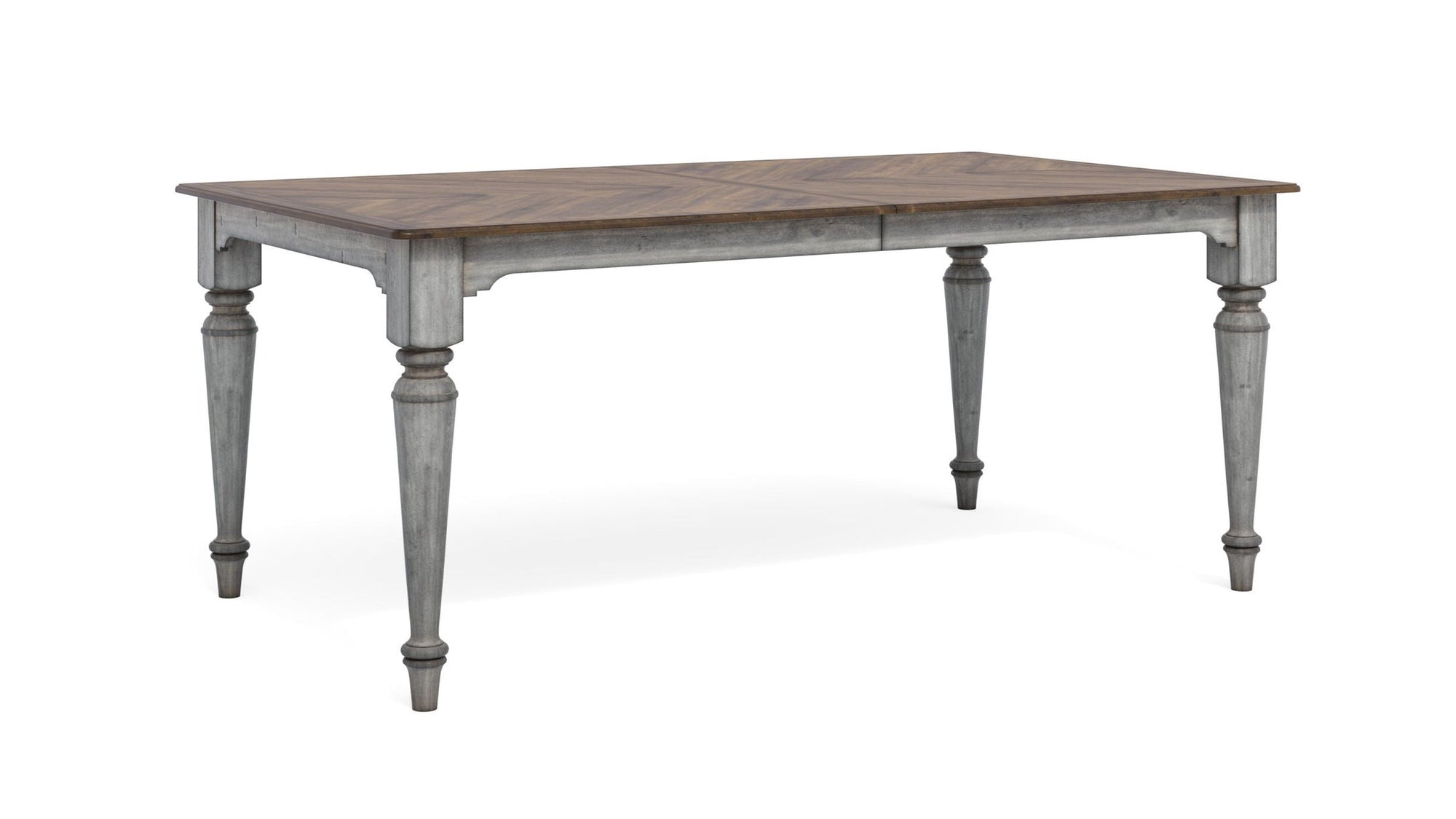 Plymouth - Rectangular Dining Table - Gray