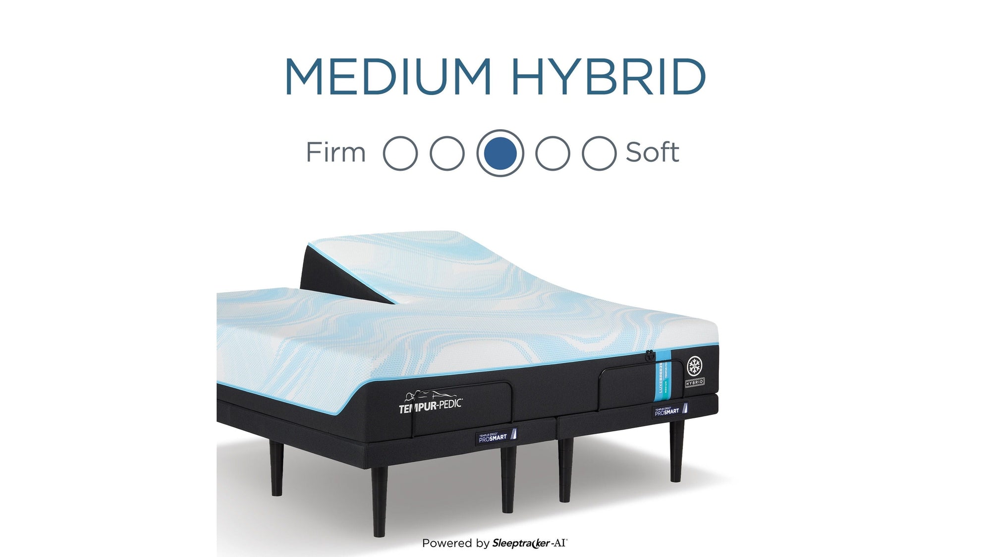 Tempur-Breeze - Medium Mattress - Split Head King