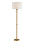Wessex - Floor Lamp - Gold / White