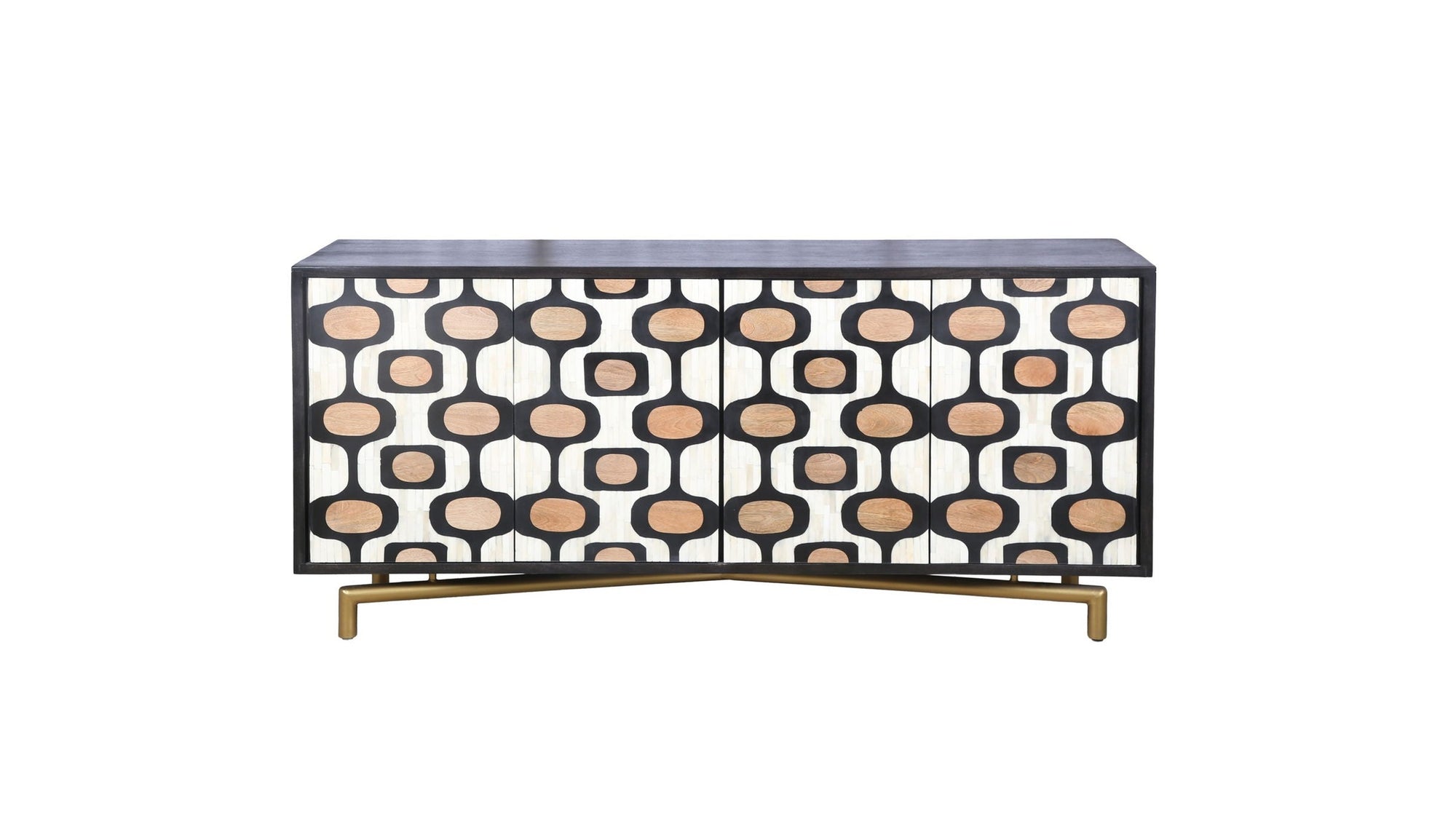 Paxton - Server - Ebony Mango / Ivory / Natural Mango