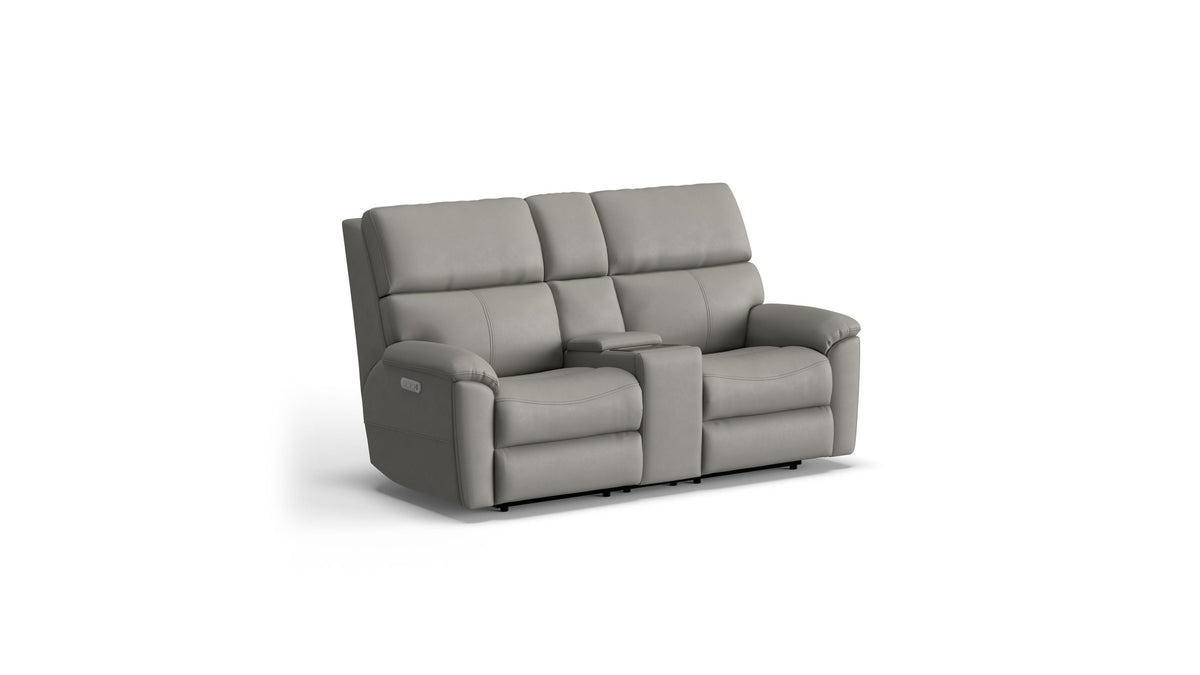 Porter - Power Reclining Loveseat With Console, Power Headrest, &amp; Lumbar