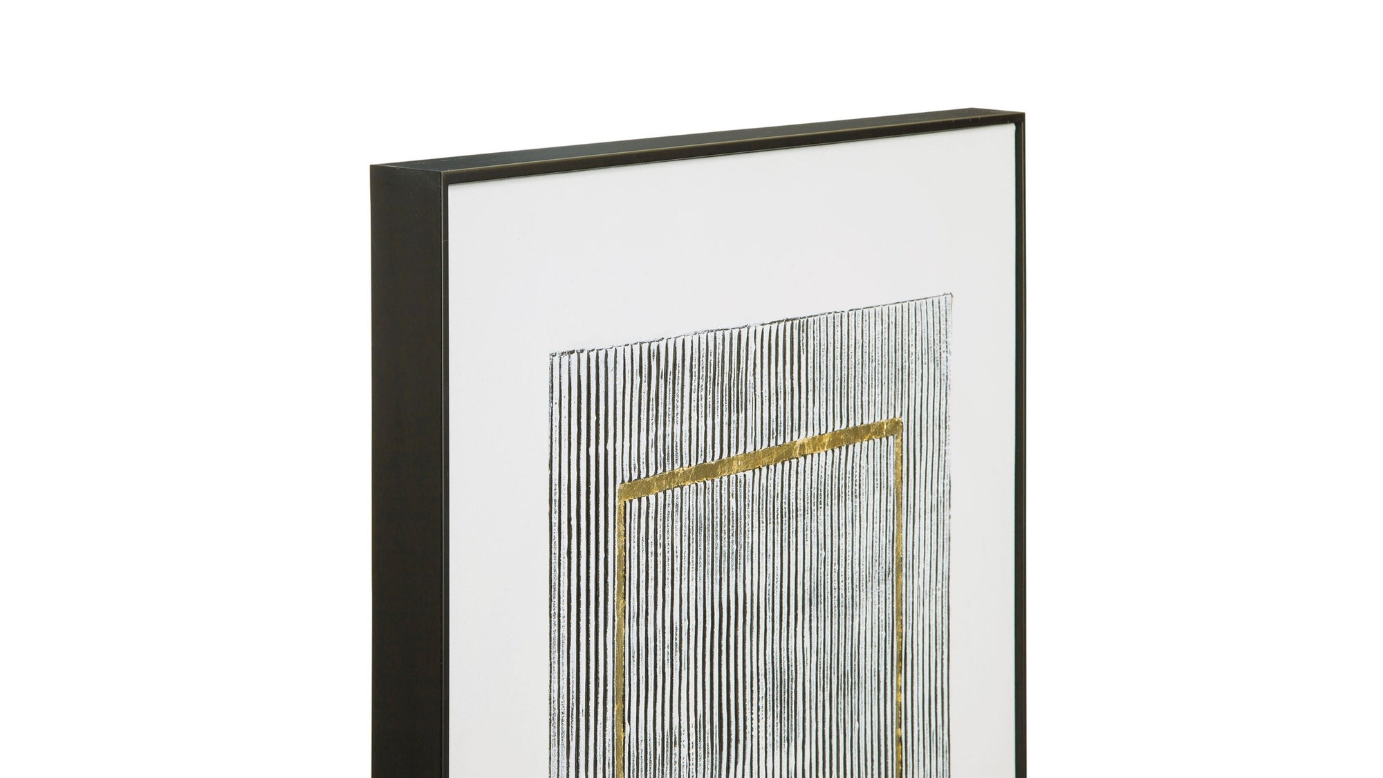 Graphite Canvas Art Set of 2 - White