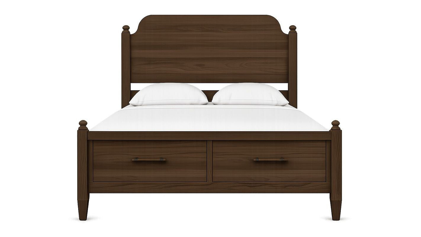 Pure Maple - Poster Storage Bed