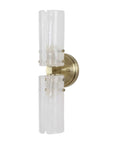 Mistie - 2 Light Glass Sconce - Bronze