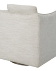 Corben - Swivel Armchair - Silver