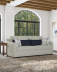 Milo - Fabric Two- Fabric Cushion Sofa