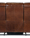 MS - Harlan Zero Gravity Power Sofa With Power Headrest - Dark Brown