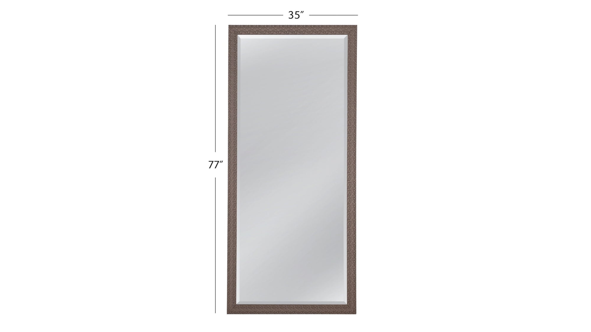 Juniper - Floor Mirror - Dark Gray