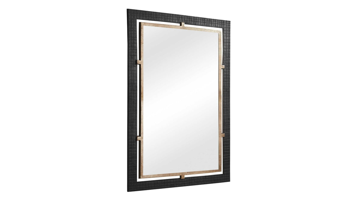 Guerra - Mirror - Walnut &amp; Brass