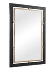 Guerra - Mirror - Walnut & Brass