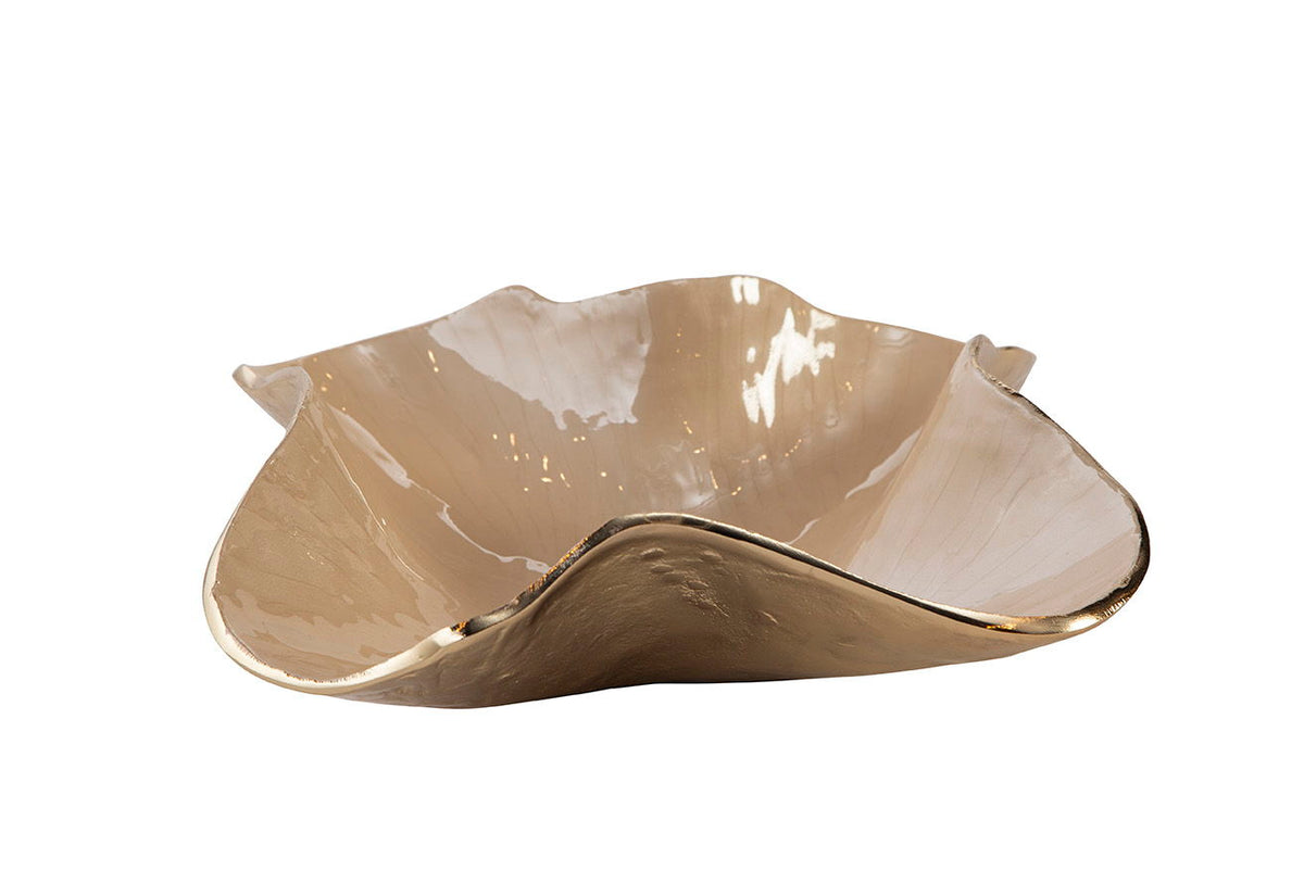 Siam - Bowl Trio - Beige / Gold