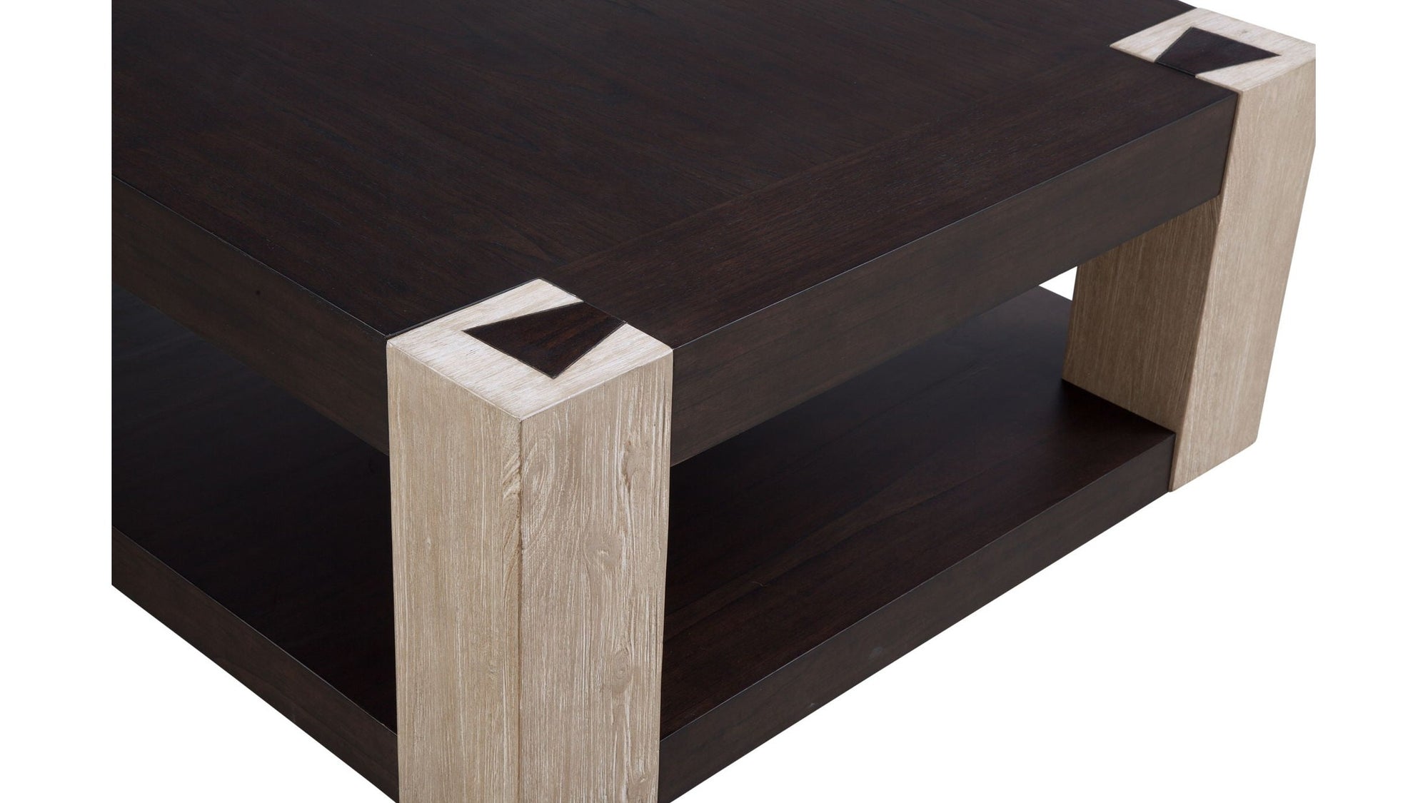 Harmony - Cocktail Table - Carbon Mindi / Blonde Acacia