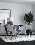 Ross - Rectangle Dining Table - Gray