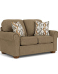 Preston - Fabric Loveseat With Nailhead Trim
