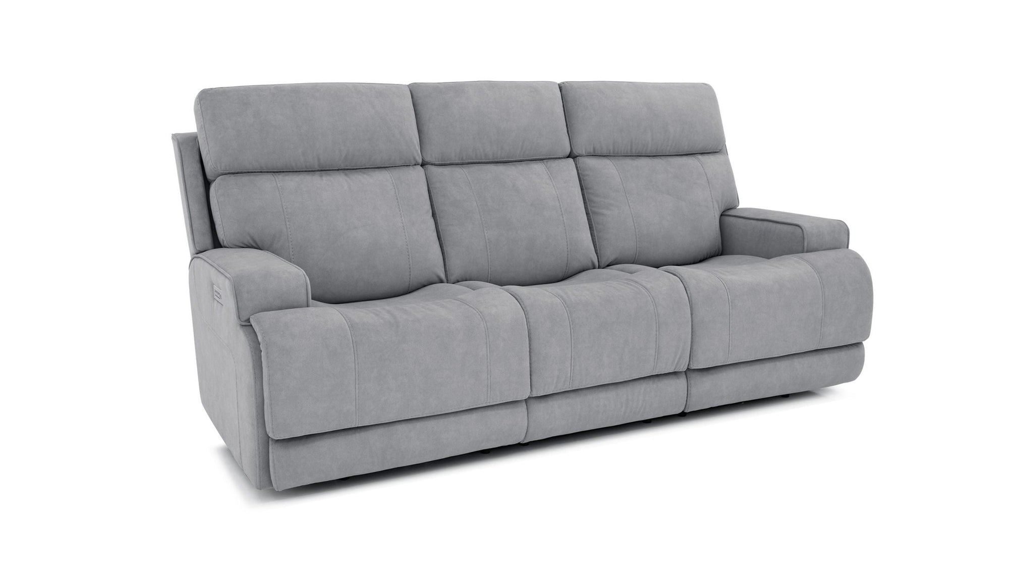 Ashbee - Power Sofa With Power Recline, Power Headrest, Zero Gravity And 3" Footrest Extension