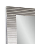 Tambour - Wall Mirror - Silver