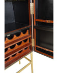 Ricky - Bar Cabinet - Dark Brown