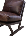 Lezlie - Occasional Chair - Dark Brown