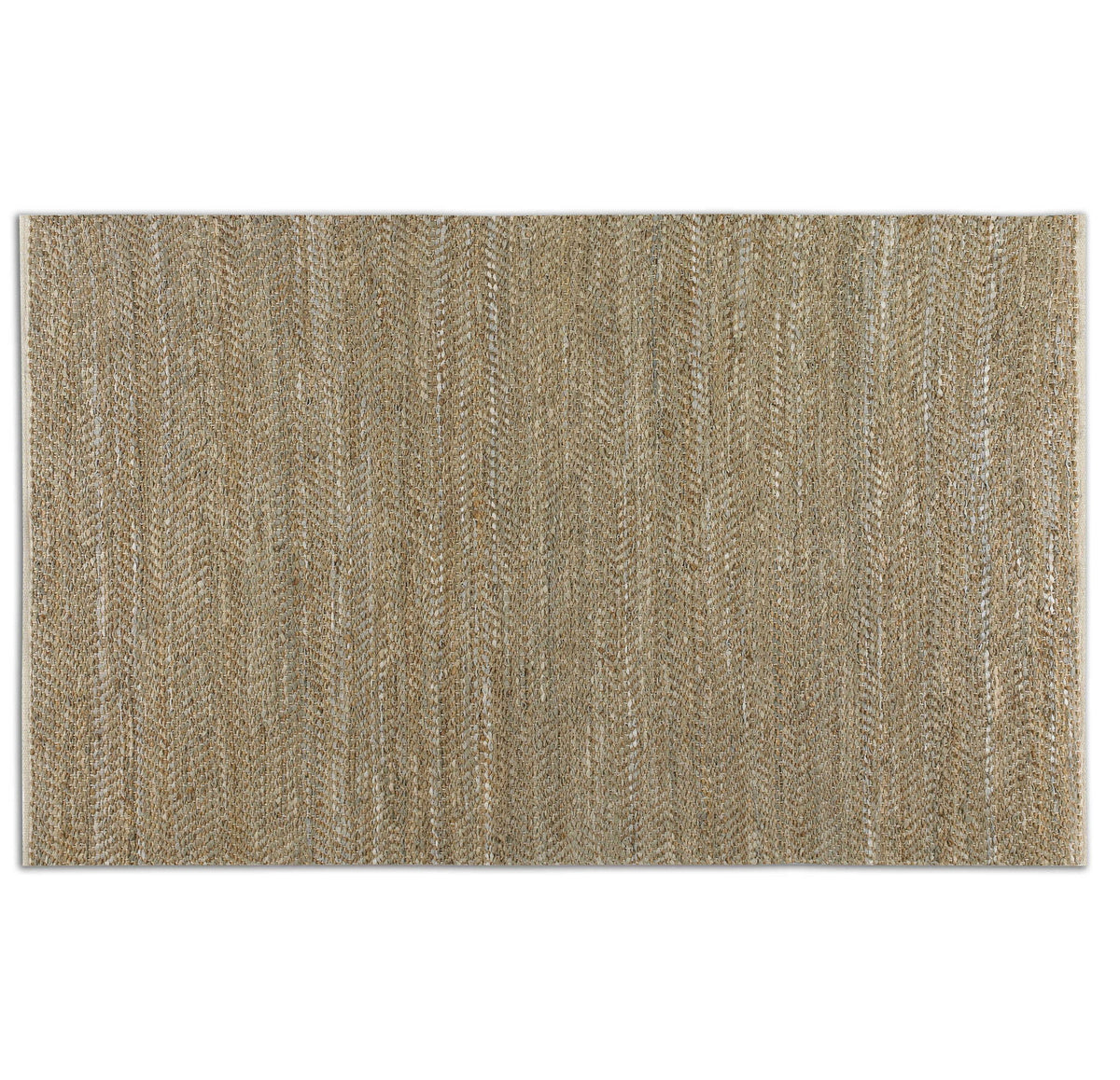 Tobais - Rescued Leather &amp; Fabric Rug