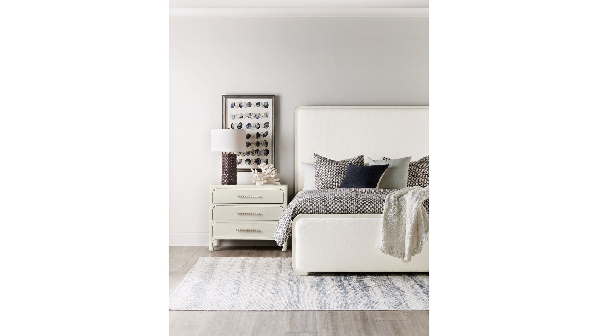 Serenity - Ashore Upholstered Panel Bed