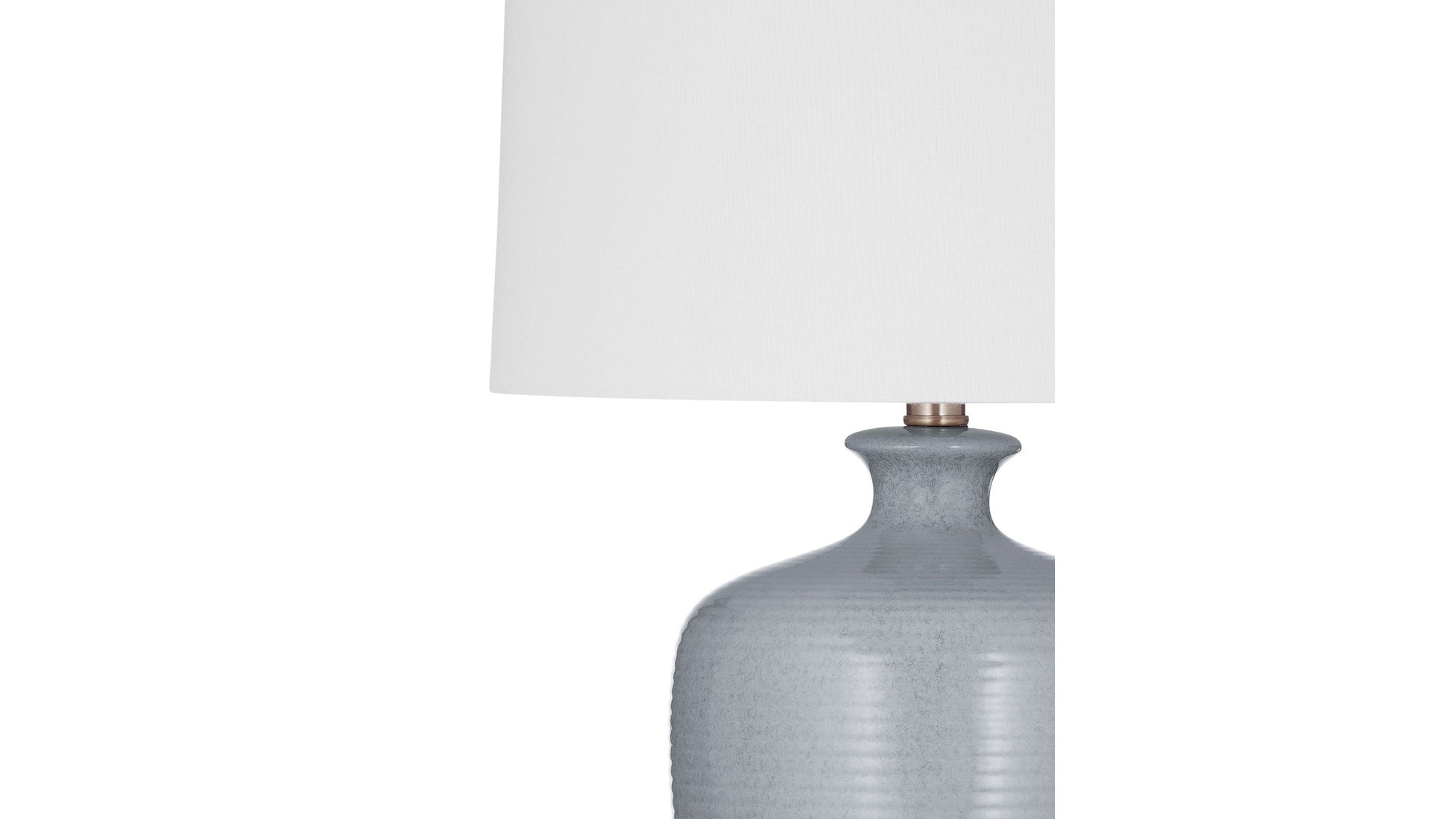 Justice - Table Lamp - Light Gray