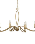 Corella - 8 Light Chandelier - Gold