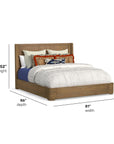 Normandy - Panel Bed