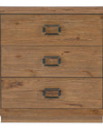 Big Sky - 30" 3-Drawer Nightstand - Light Brown