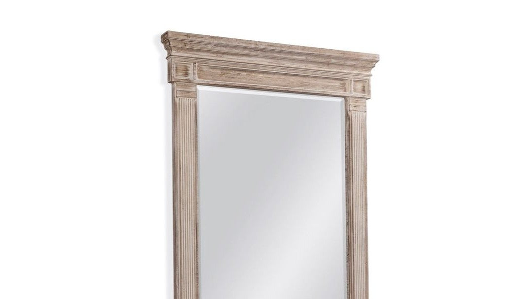 Ione - Floor Mirror - Light Brown