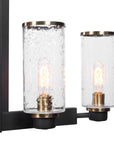 Jarsdel - 6 Light Industrial Island Light - Black