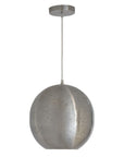 Britton - Silver Pendant - Gray