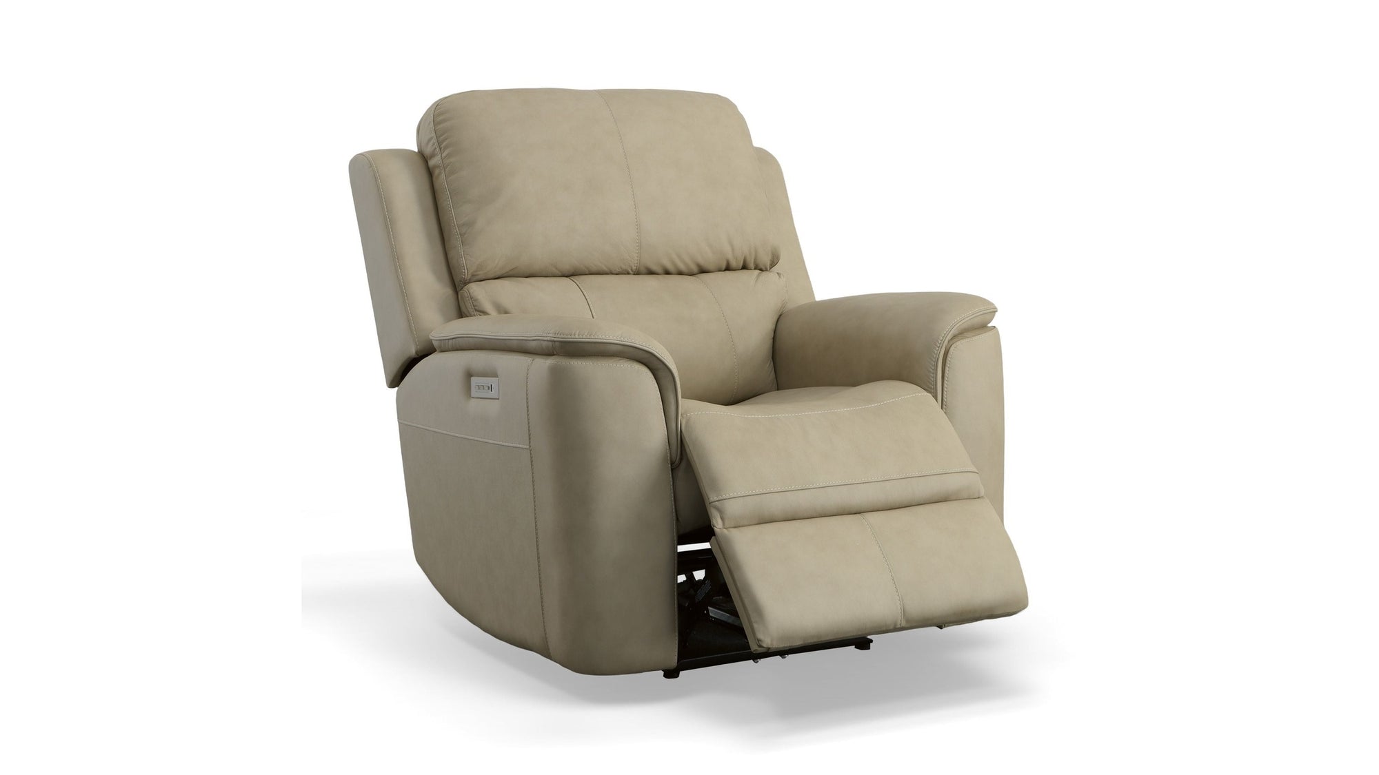 Henry - Power Recliner With Power Headrest &amp; Lumbar