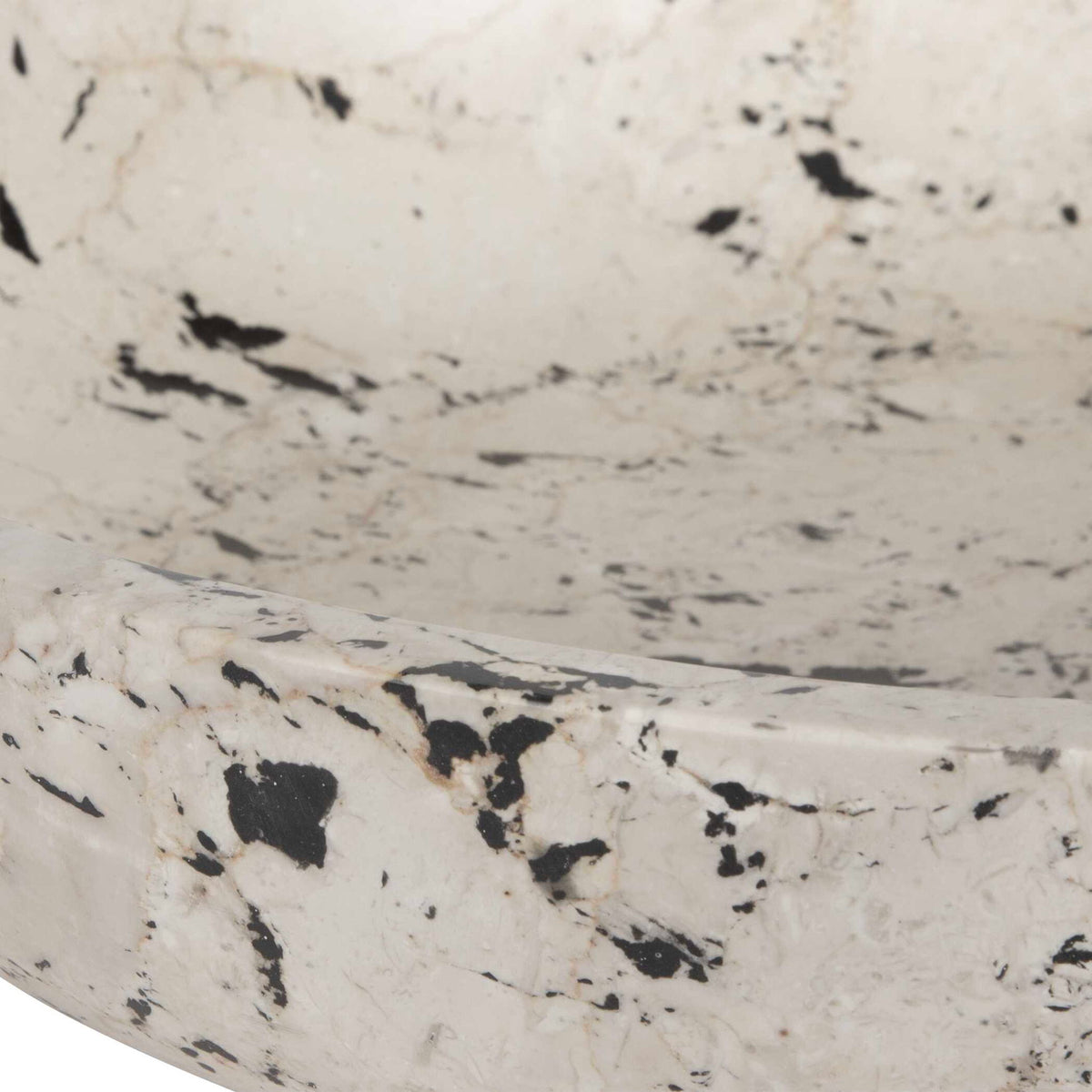 Nouveau - Limestone Bowl - White