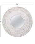 Ocean Isle - Wall Mirror - White