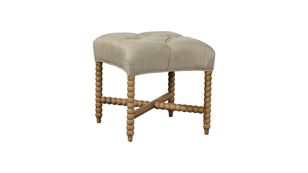 Tufted - Stool - Light Brown