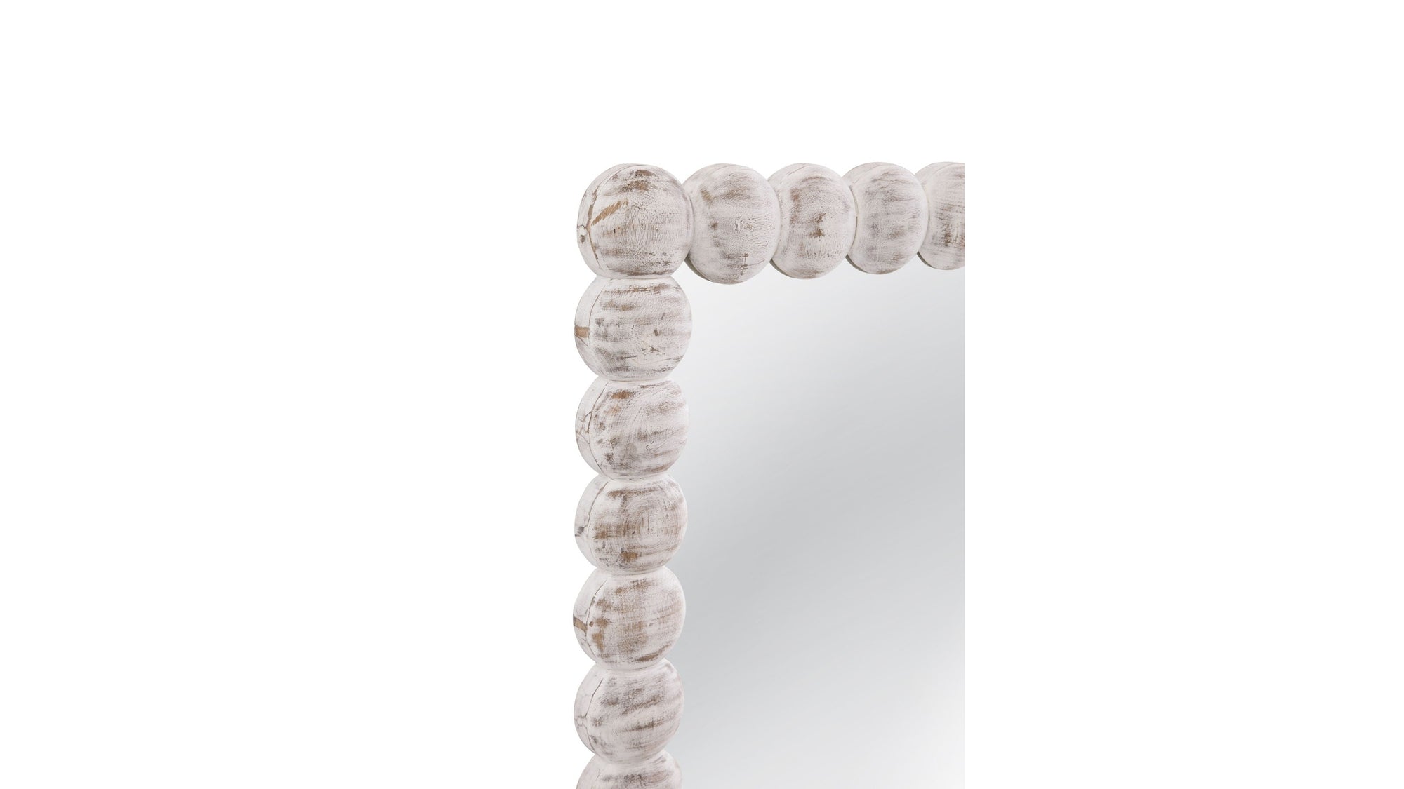 Mandith - Floor Mirror - White
