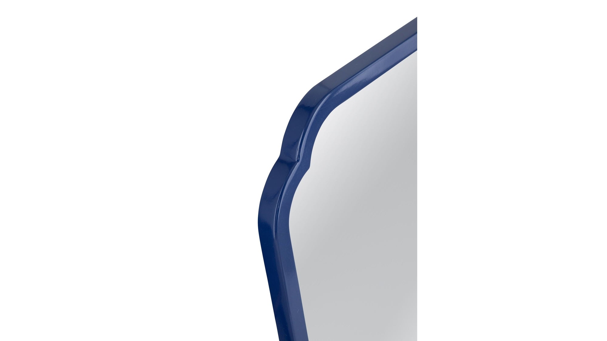 Daphne - Square Wall Mirror - Blue