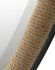 Ranchero - Natural Rope Round Mirror