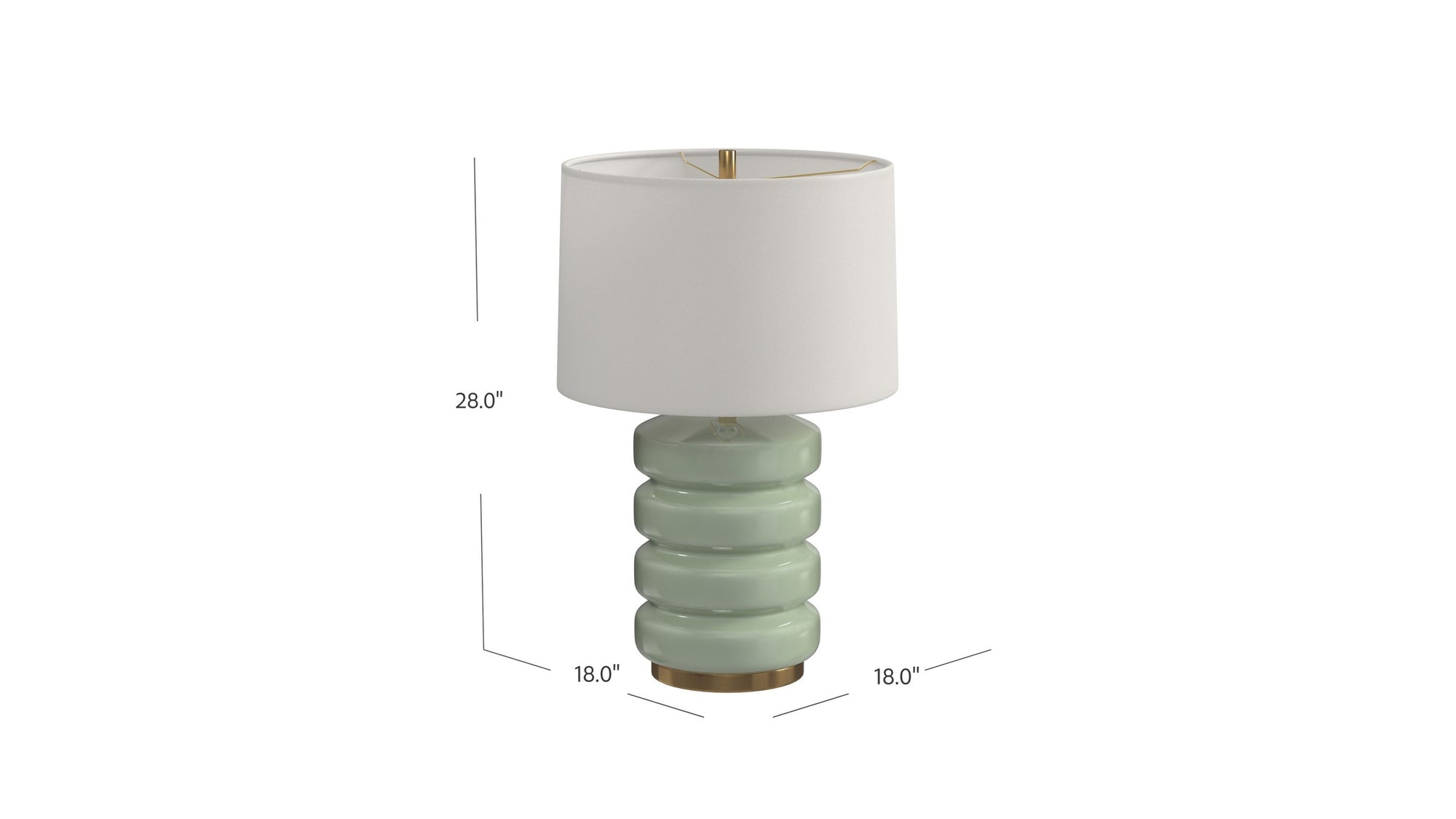 Marzz - Table Lamp - Green
