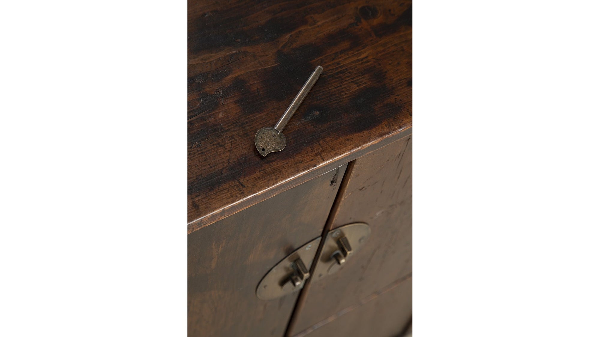 Farley - Antique Cabinet - Dark Brown