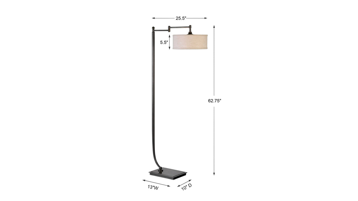 Lamine - Floor Lamp - Dark Bronze