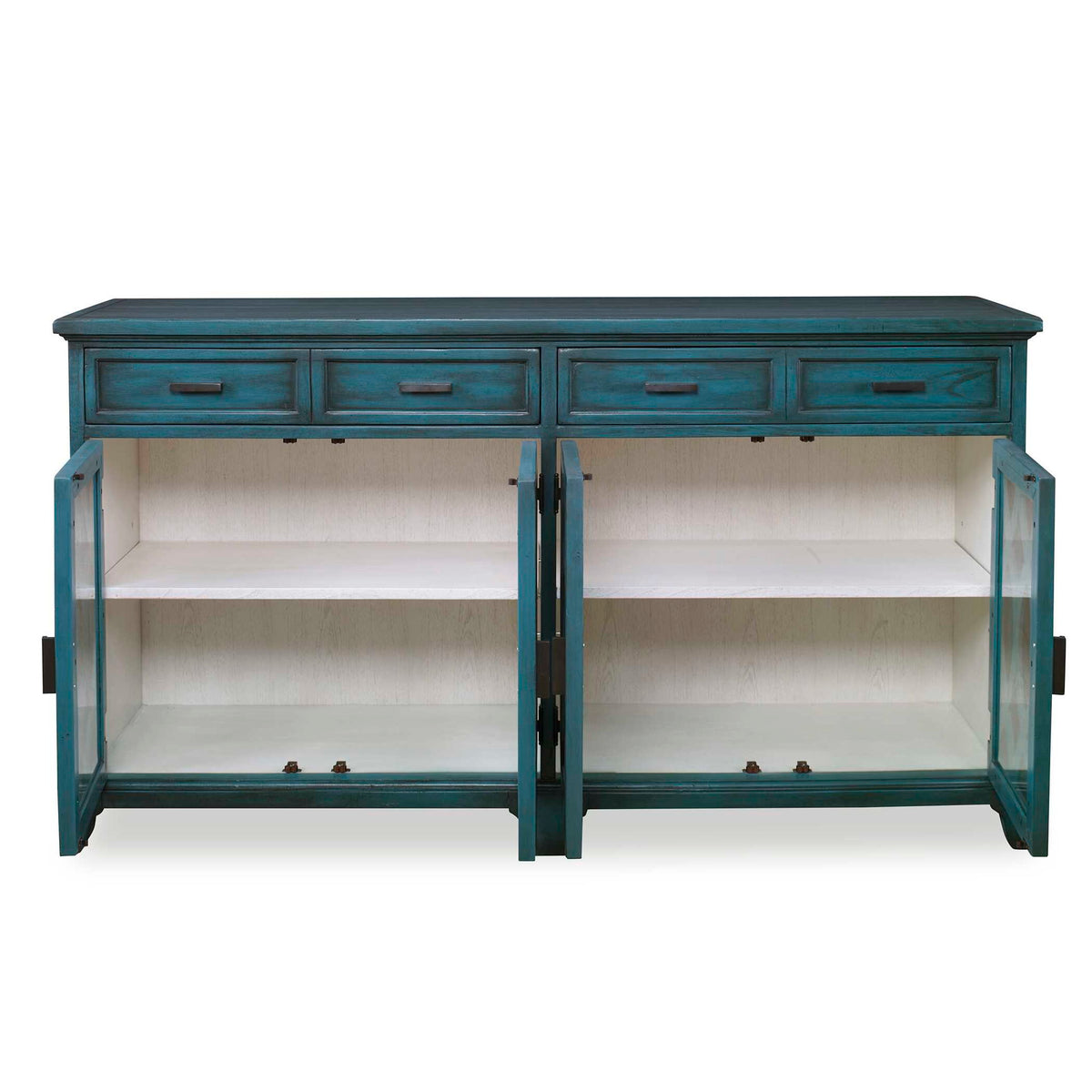 Oksana - Wooden Credenza - Green