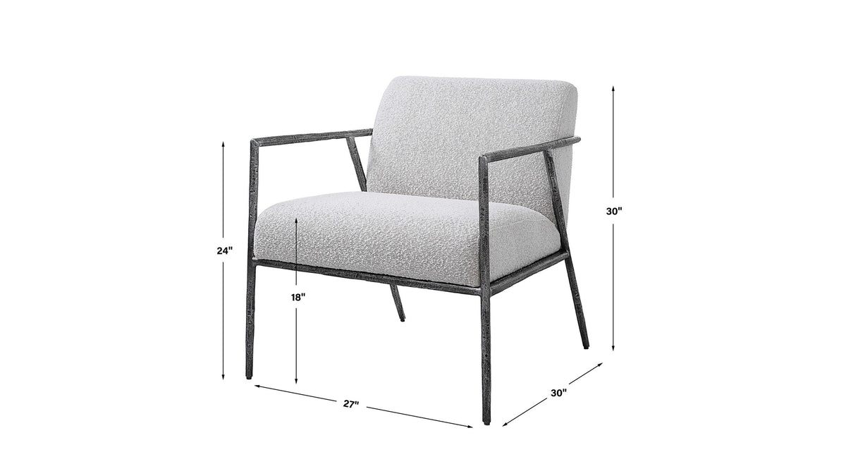 Brisbane - Accent Chair - Light Gray
