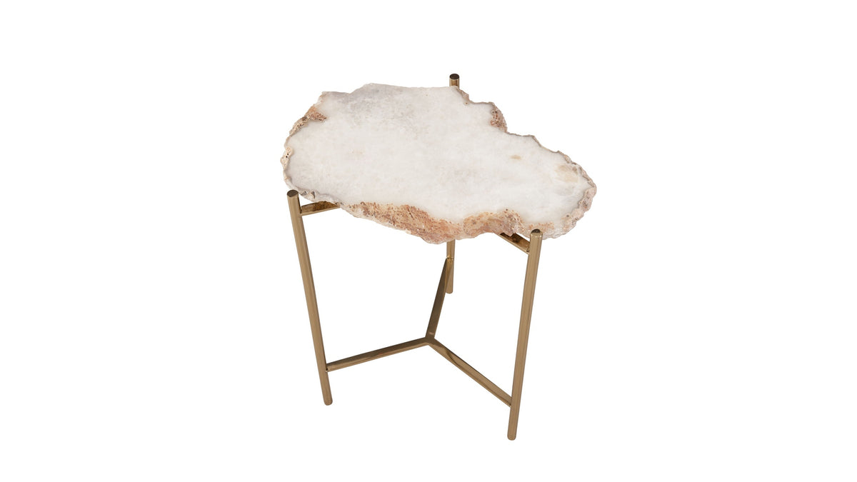 Cora - Accent Table - Champagne Gold