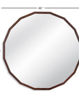Langley - Wall Mirror - Brown